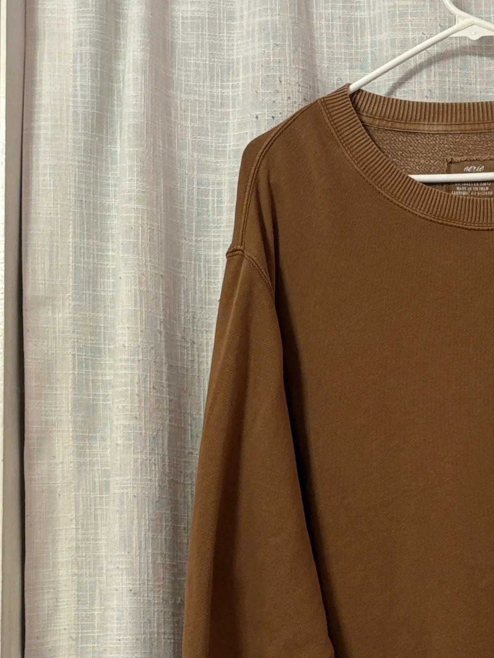 Aerie Happy Pocket Oversized Crewneck Sweatshirt